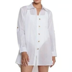 True Destinations Lightweight Cover Up Size Small